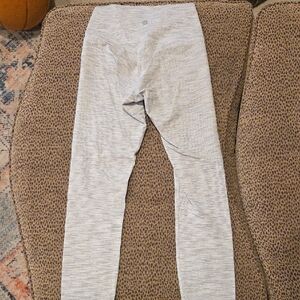 lululemon athletica Light Gray Womens Leggings